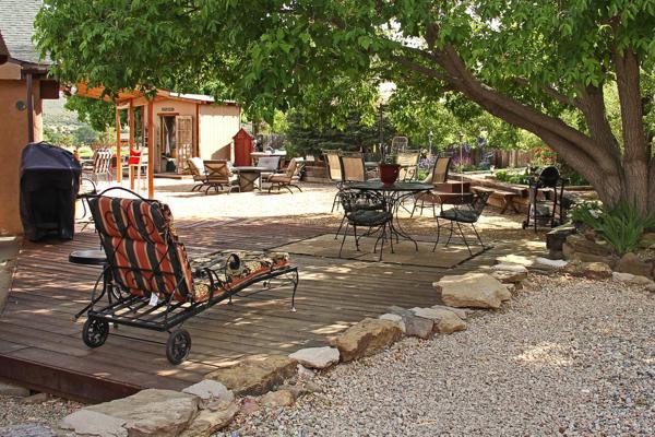 Outdoor Amenities at The Inn at Pennington Place in Walsenburg