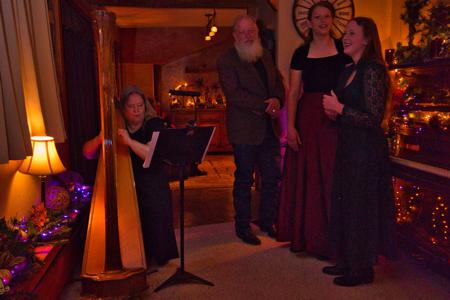 Wedding Photos from Old Fashioned Christmas Gala at Pennington Place in Walsenburg