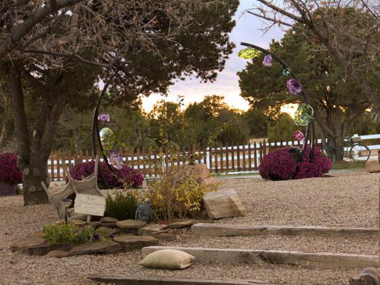 The Grounds at The Inn at Pennington Place in Walsenburg