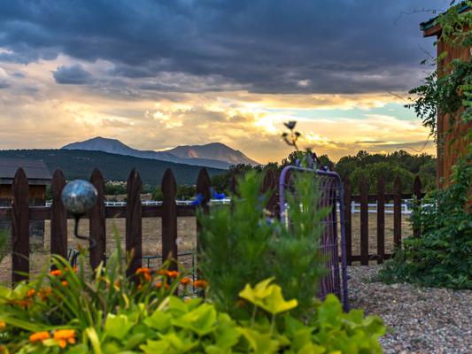 The Grounds at The Inn at Pennington Place in Walsenburg